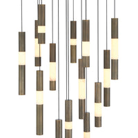 Ronda 15-Light 32" Integrated LED Multi Drop Chandelier