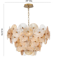 Sue-Anne 12-Light 29" Chandelier