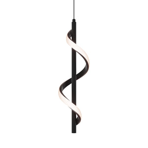 Spin 18in vertical swirl pendant, 5CCT