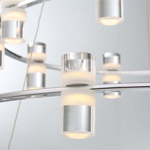 Netto 3-Tiers 33-Light 41" Integrated LED Grand Chandelier