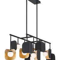 Cornice 10-Light 45" Integrated LED Linear Chandelier