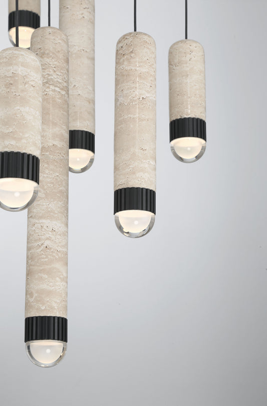 Cambre 16-Light 32" Integrated LED Multi Drop Chandelier