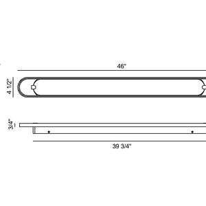 Noga 46" Integrated LED Vanity
