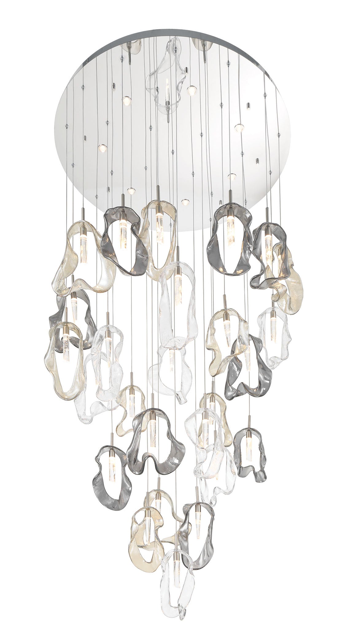 Norah 26-Light 39" Integrated LED Grand Chandelier