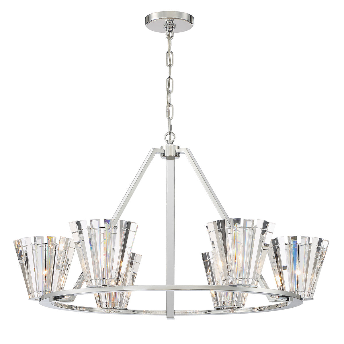 Ricca 6-Light 38" Chandelier