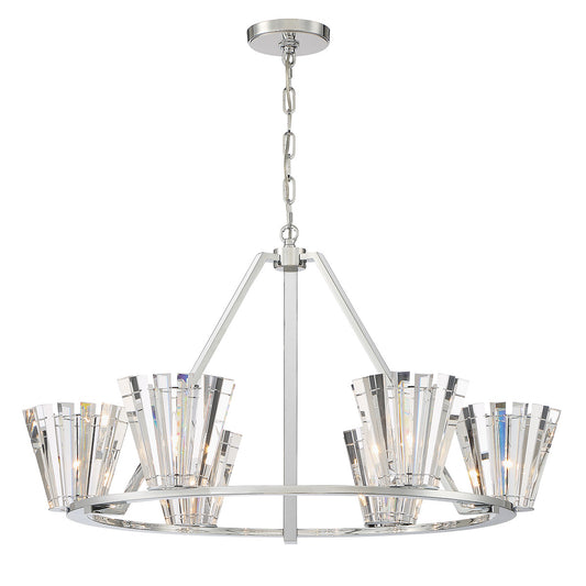 Ricca 6-Light 38" Chandelier