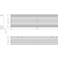 Morton 24" Integrated LED Outdoor Wall Sconce