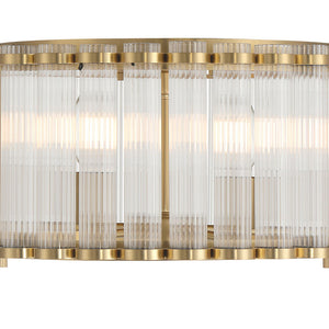 Glasbury 5-Light 18" Flush Mount