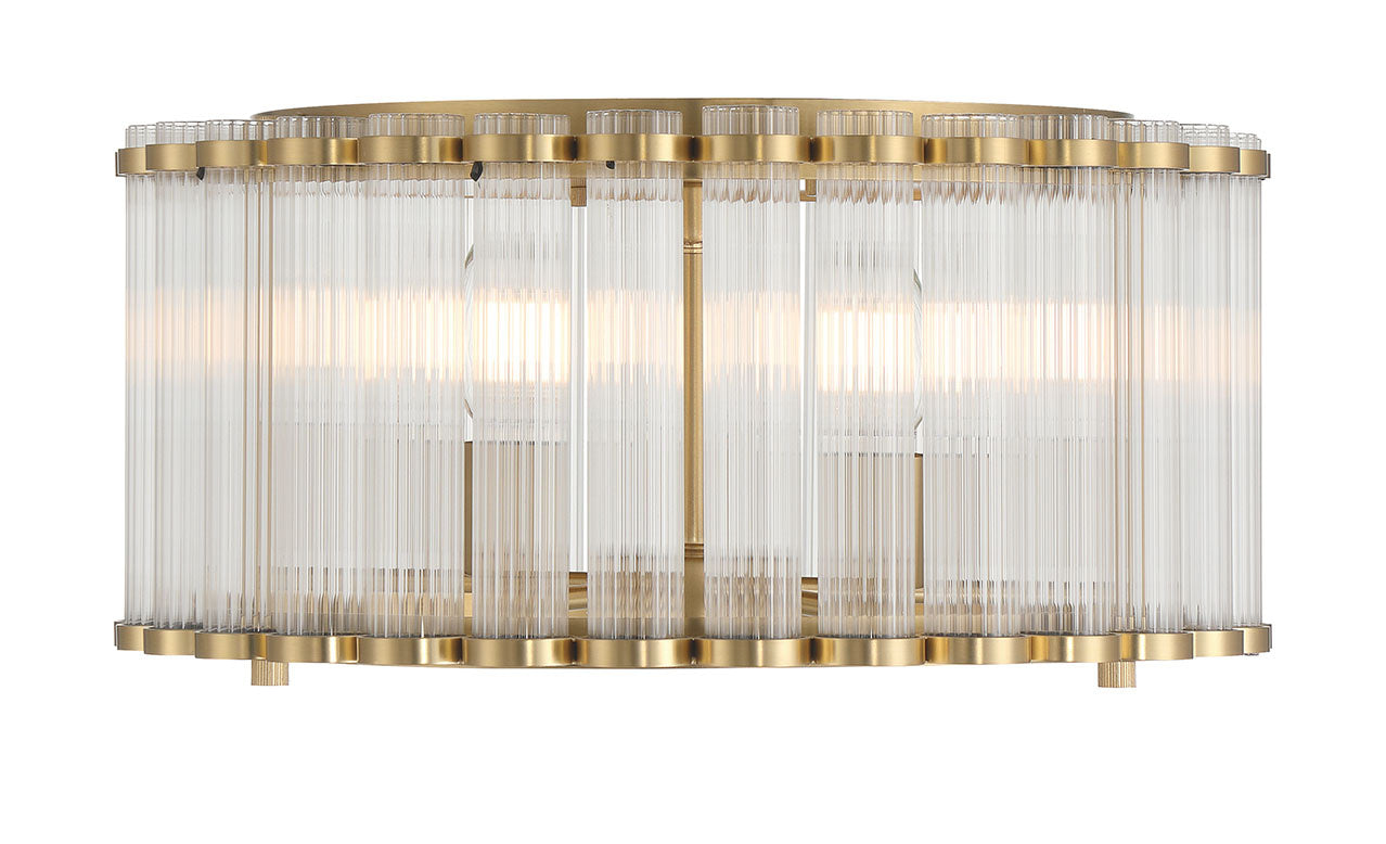 Glasbury 5-Light 18" Flush Mount