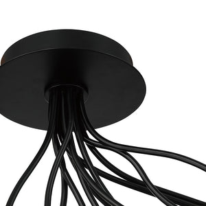 Athena 12-Light 59" Integrated LED Semi-Flush Mount