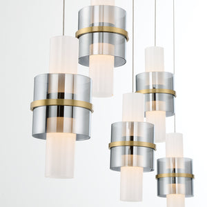 Rola 5-Light 42" Integrated LED Linear Chandelier