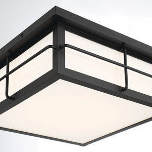 Bensa 13" Integrated LED Outdoor Flush Mount