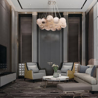 Kepler 19-Light 29" Integrated LED Grand Chandelier