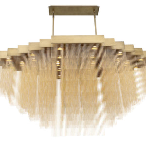 Bloomfield 28-Light 73" Integrated LED Grand Chandelier