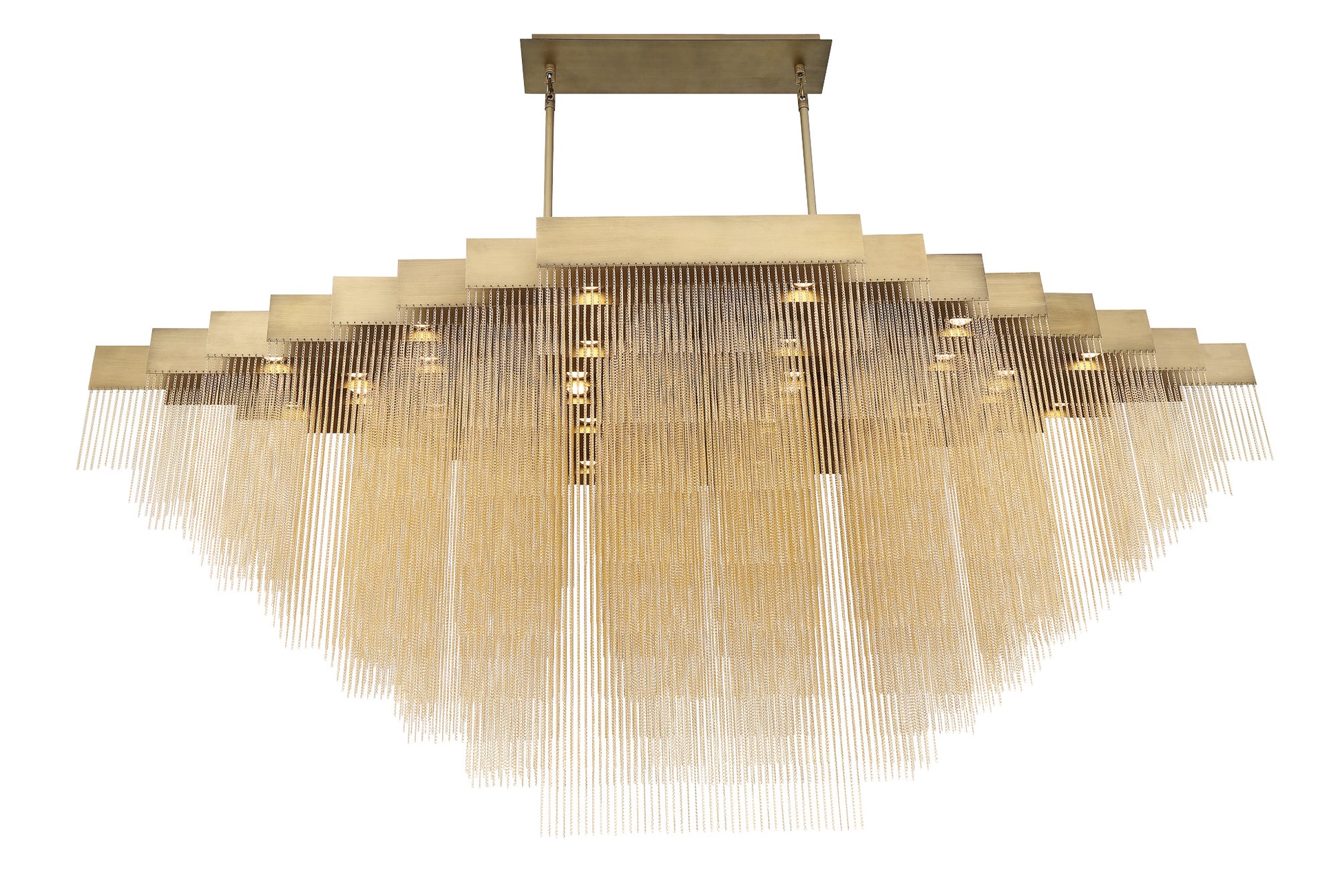Bloomfield 28-Light 73" Integrated LED Grand Chandelier