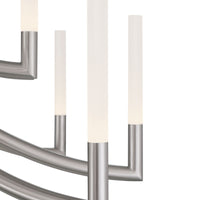 Olette 2-Tiers 20-Light 42" Integrated LED Grand Chandelier
