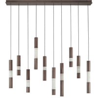 Ronda 10-Light 50" Integrated LED Linear Chandelier
