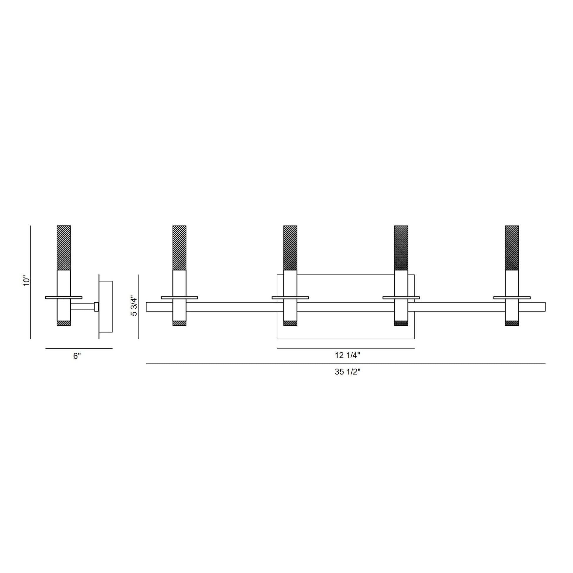 Torna 4-Light 36" Integrated LED Vanity