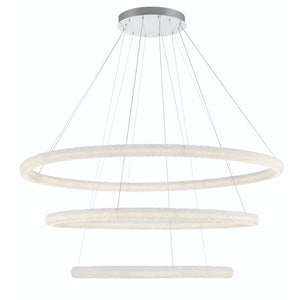 Sassi 3-Tier 60" LED Grand Chandelier