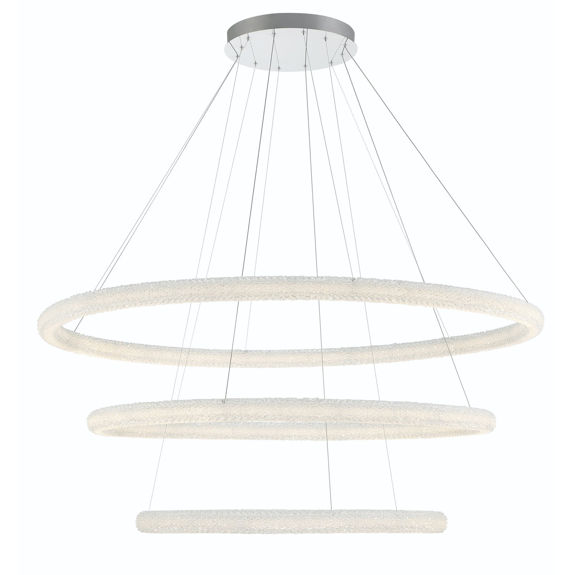Sassi 3-Tier 60" LED Grand Chandelier