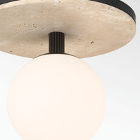 Carnagie 15" Integrated LED Flush Mount