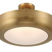 Macey 22" Integrated LED Semi-Flush Mount
