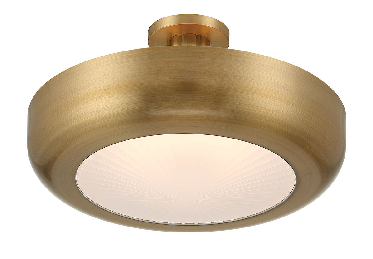 Macey 22" Integrated LED Semi-Flush Mount