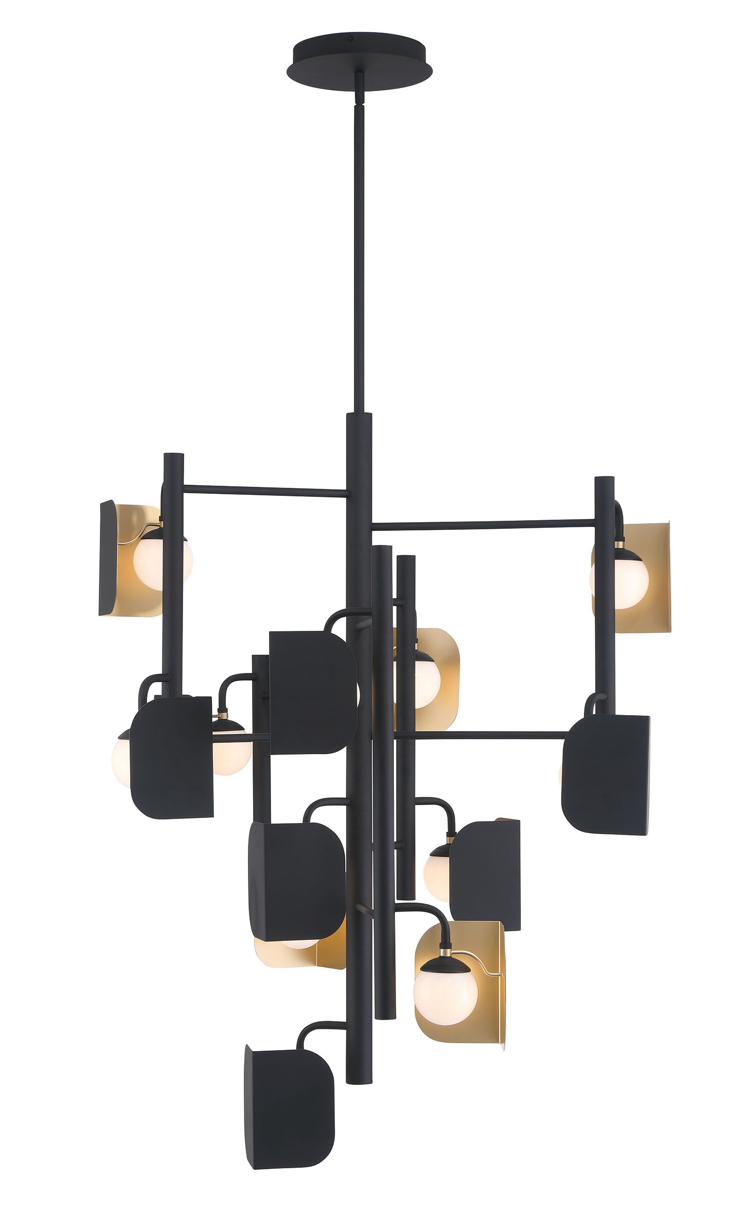 Cornice 12-Light 42" Integrated LED Chandelier