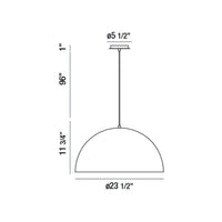 Laverton 24" Integrated LED Pendant
