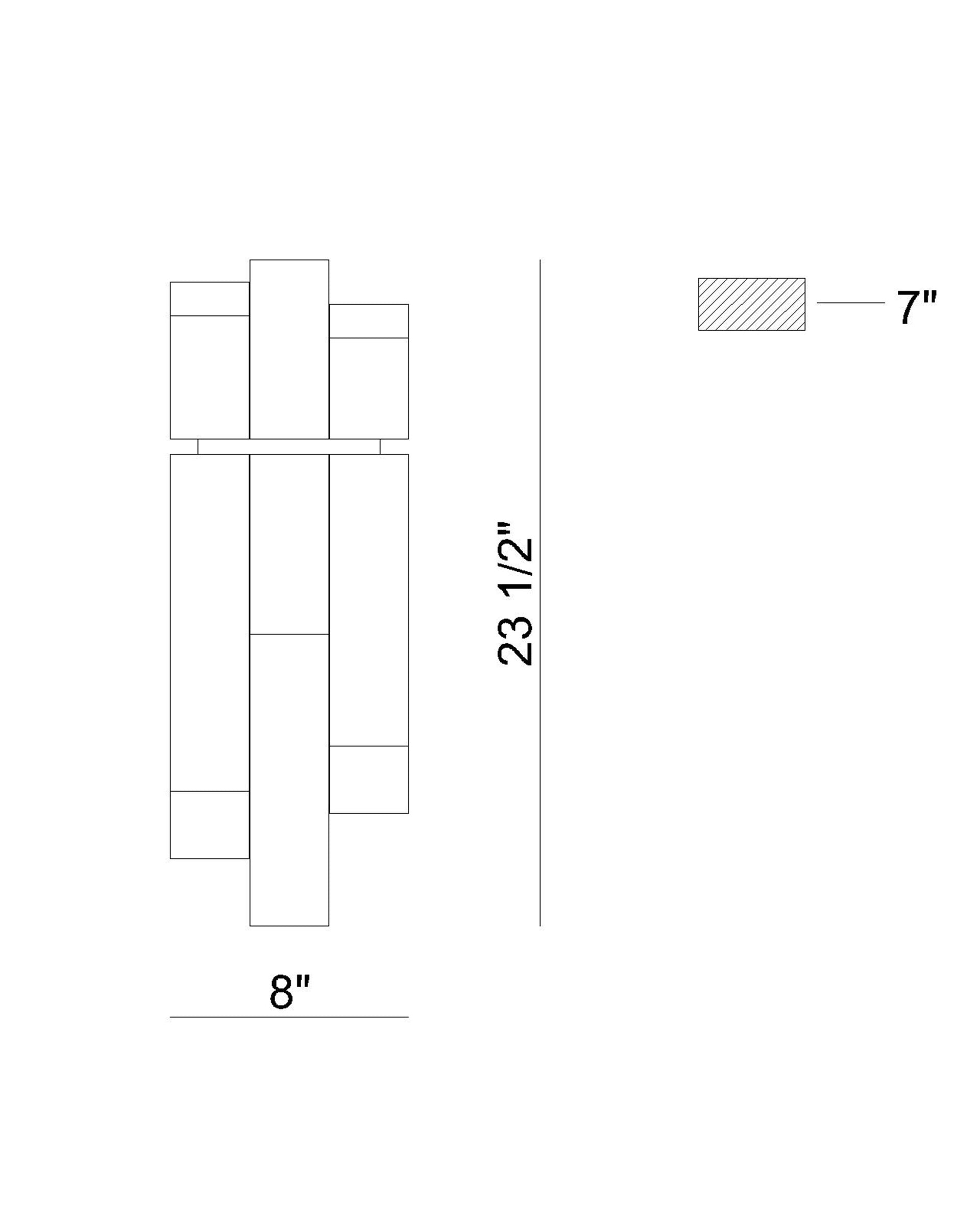 Altesa 2-Light 24" Wall Sconce