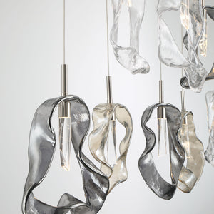 Norah 9-Light 51" Integrated LED Linear Chandelier