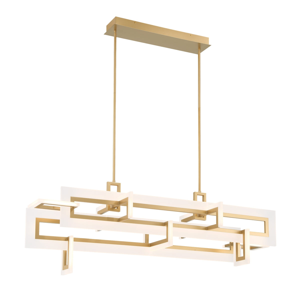 Inizio 55" Integrated LED Linear Chandelier