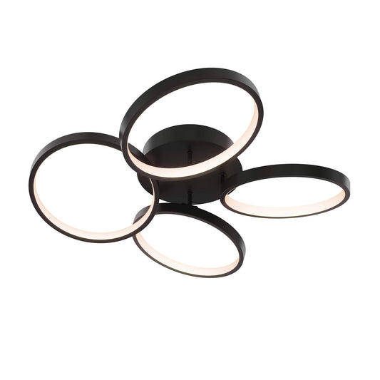Hover 4-ring flush mount, 5CCT