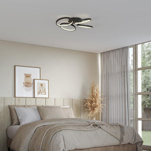 Hover 4-ring flush mount, 5CCT