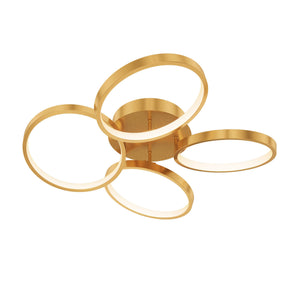 Hover 4-ring flush mount, 5CCT