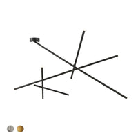 Crossroads 9-Light 57" Integrated LED Flush Mount