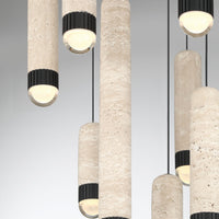 Cambre 10-Light 22" Integrated LED Multi Drop Chandelier