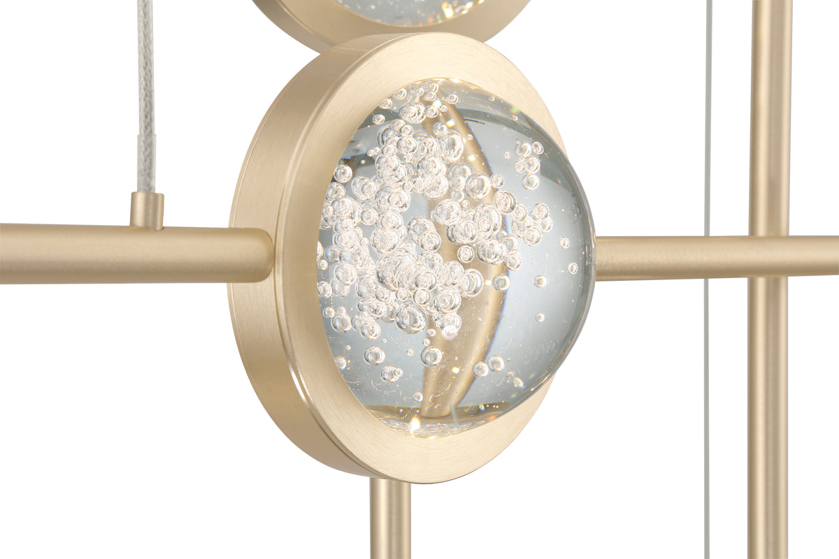 Barletta 6-Light 32" Integrated LED Multi Drop Chandelier