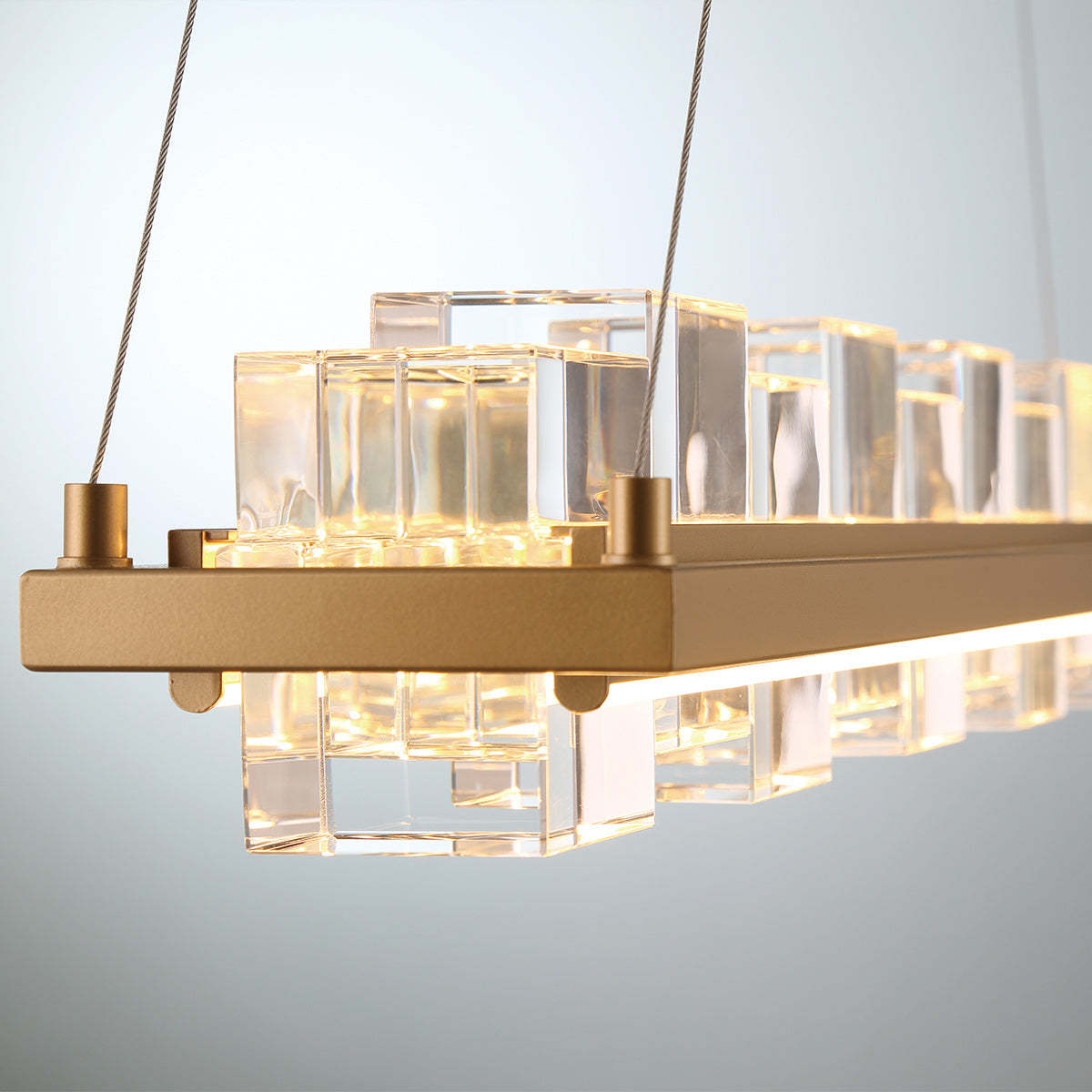 Bruco 35" Integrated LED Linear Chandelier