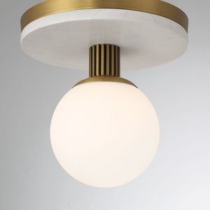 Carnagie 8" Integrated LED Flush Mount