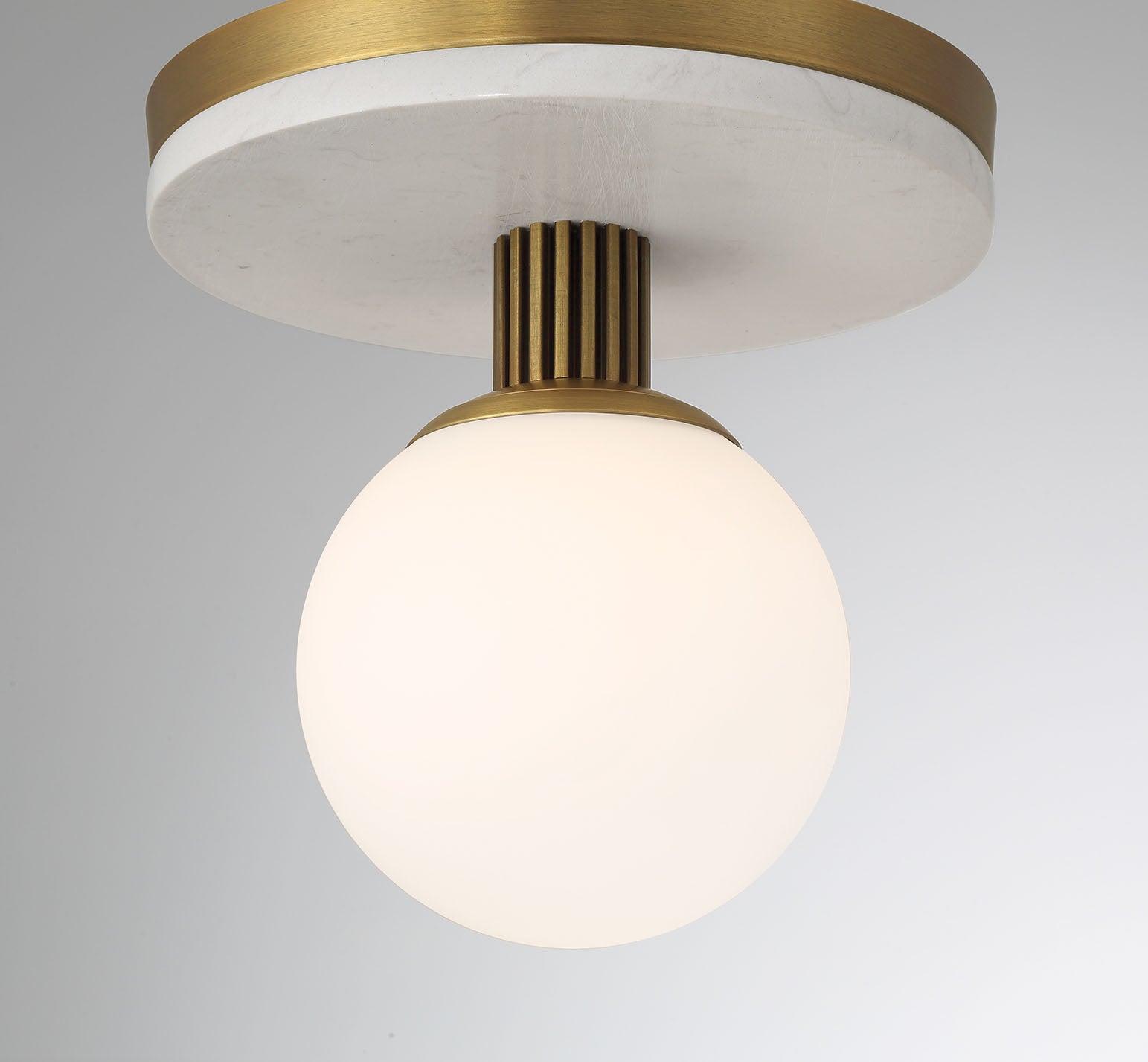 Carnagie 8" Integrated LED Flush Mount