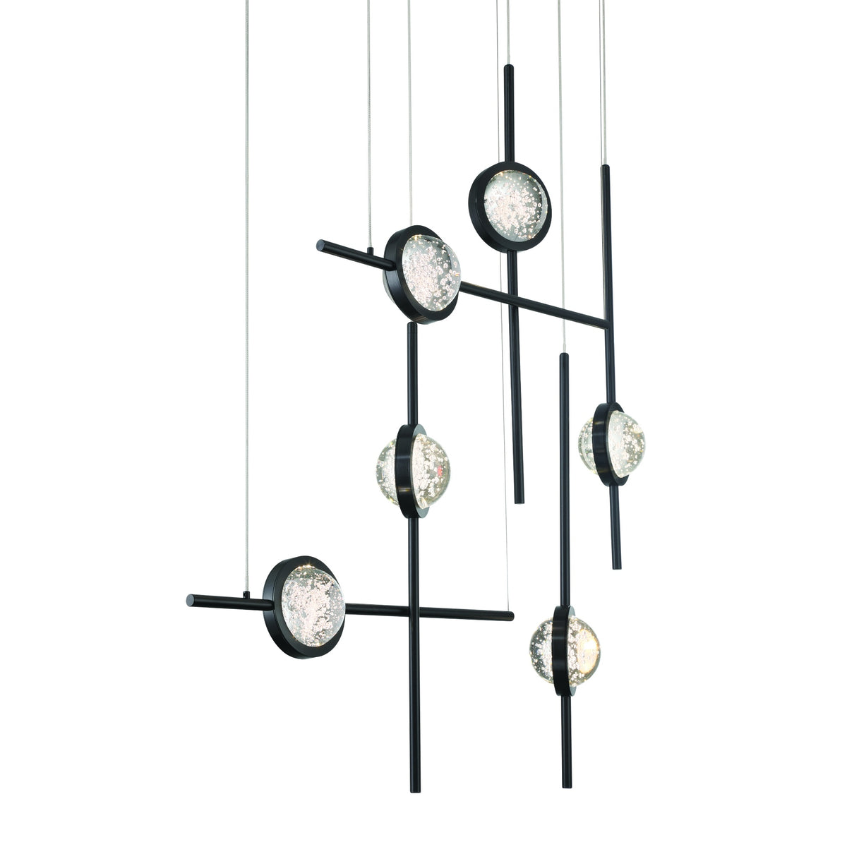 Barletta 6-Light 32" Integrated LED Multi Drop Chandelier