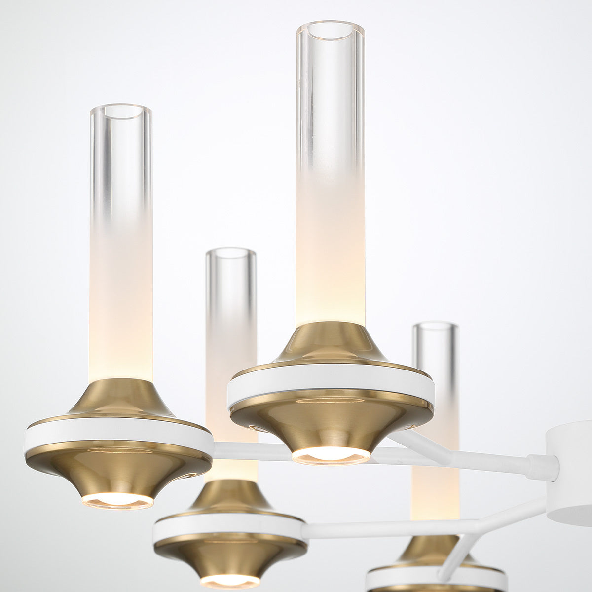 Torcia 6-Light 24" Integrated LED Pendant Chandelier