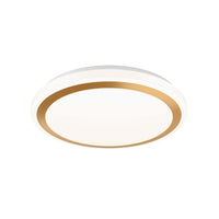 Ora Round Glass Flush Mount