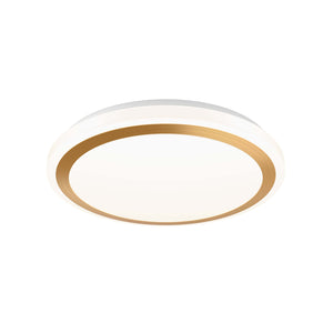 Ora Round Glass Flush Mount