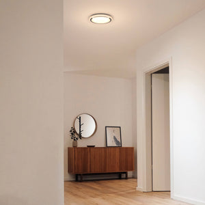 Ora Round Glass Flush Mount