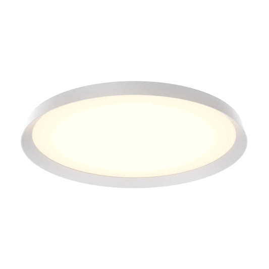 Aurora 21in Dual-Light Dimmable LED Flush Mount, 5CCT