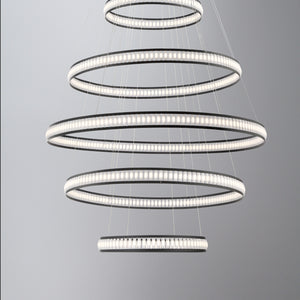 Forster 5-Tier 5-Light 60" Integrated LED Grand Chandelier