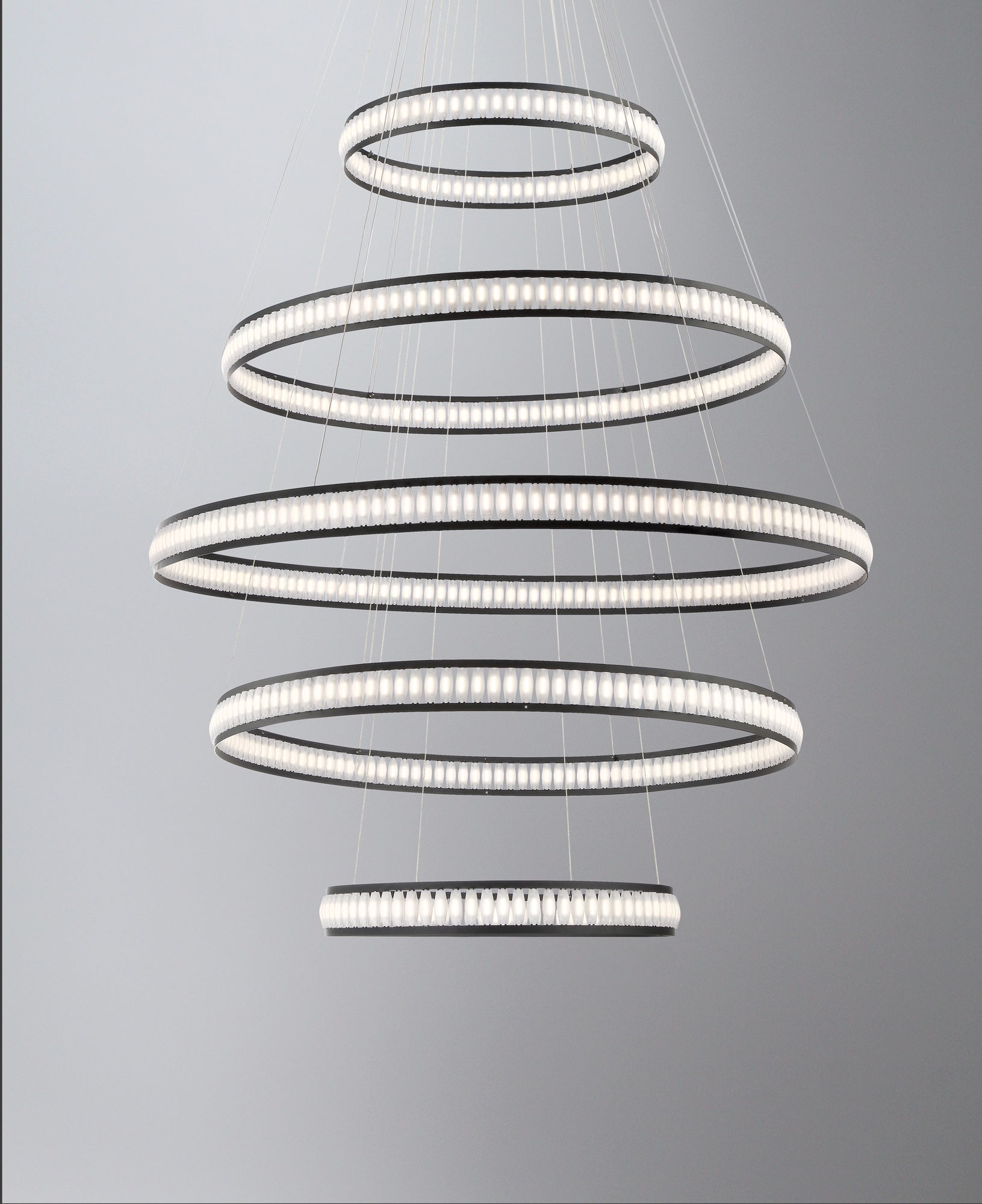 Forster 5-Tier 5-Light 60" Integrated LED Grand Chandelier