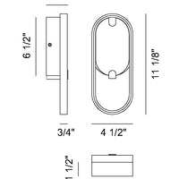 Noga 11" Integrated LED Wall Sconce
